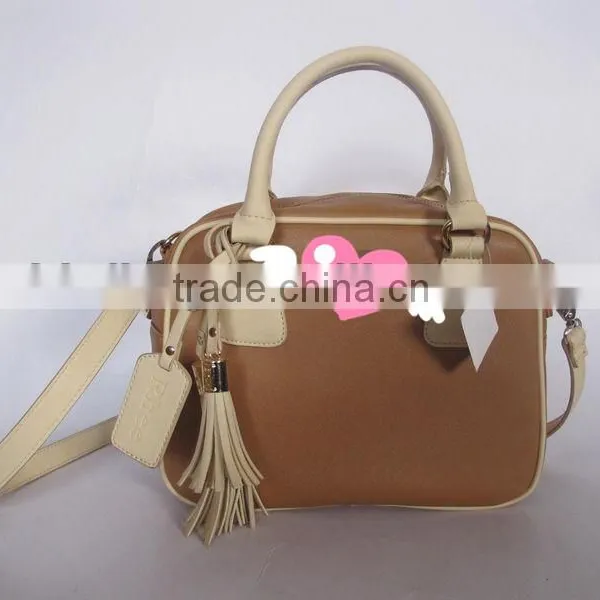 2014 PU Long Strap Handbag for Teenagers