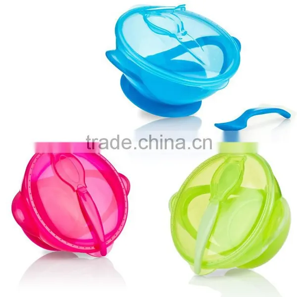 Print Logo Innovative Safe pp Baby Gift Slip-resistant Tableware Baby Set photo-2