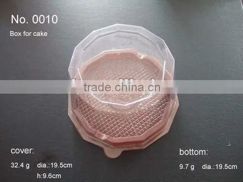 Clear Plastic Cake Box Container