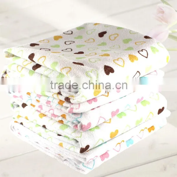 Fashion Printed Bamboo Terry Cloth Baby Infant Changing Pad / Urine Pad photo-4