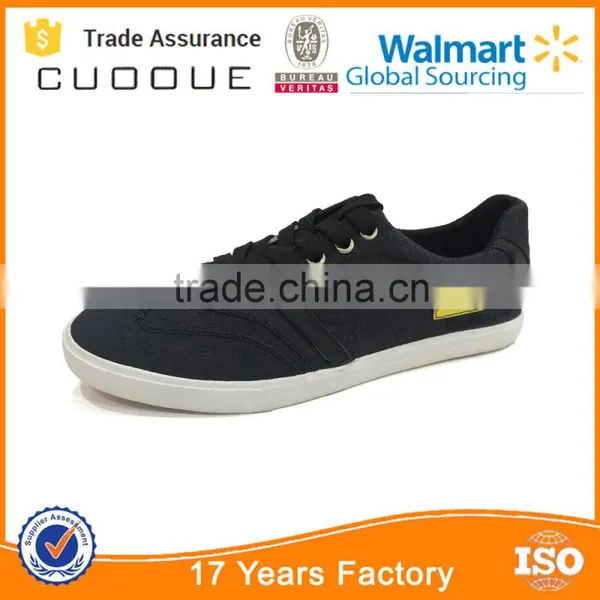 Ruian Factory New Lace up Canvas Shoes for Woman