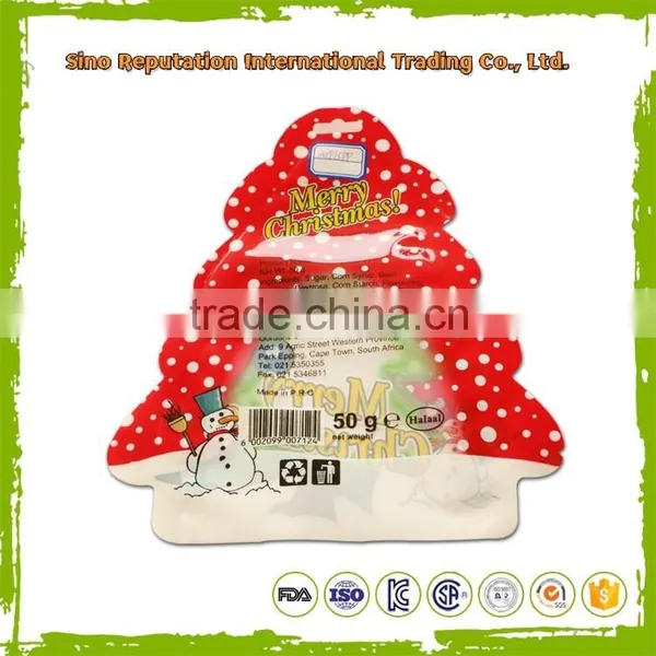 China Supplier Irregular Shape Rice Roll Packaging Plastic Bag photo-4