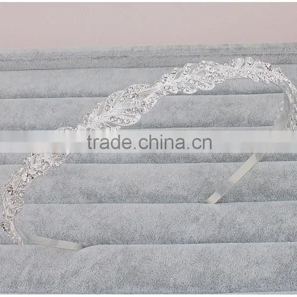 Bridal Wedding Hair Band Ladies Fashion Style Crystal Hair Accessories photo-5