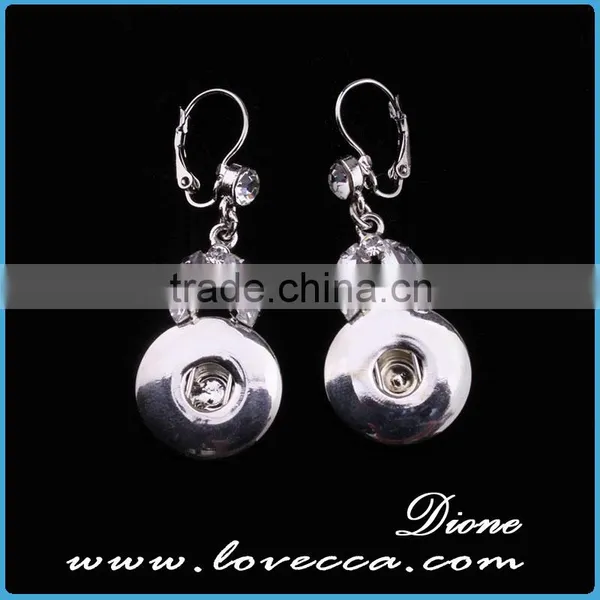 Hot 2015 New Product Jewelry Wholesale Fashion Crystal Silver Chrismas Earrings for Party photo-6