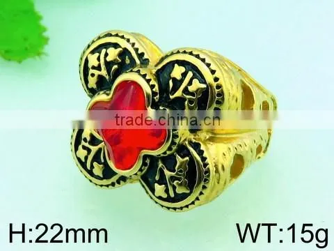 High Quality Unique Fashion Exotic Gold Rings photo-4