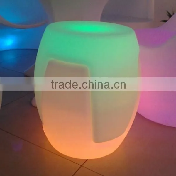 Unique LED Colour Changing Bar Stool/Rechargeable Decorative Led Bar Chair Led Bar Furniture photo-3