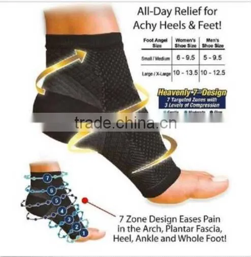 Compression Foot Plantar Fasciitis Socks Foot Sleeve for Heel Arch Support Ankle Sock photo-5