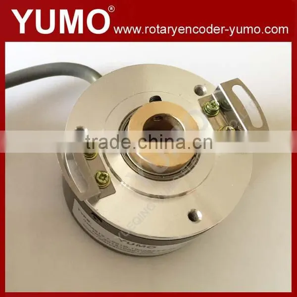 IHA6012.7 12.7mm 60mm Line Driver IP54 5VDC 1000ppr ABZ CNC Stepper Motor Shaft 14mm Incremental Hollow Shaft Rotary Encoder photo-3