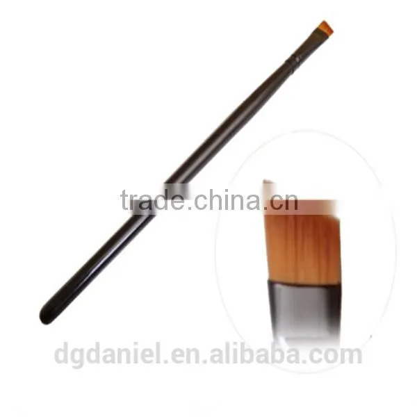 Pro Angle Eyebrow Brush With Synthetic HairMakeup Lip Brush Dongguan Factory photo-2