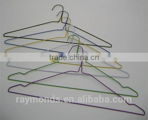 Dry Cleaning Wire Hangers With Plastic Powder Coated photo-3