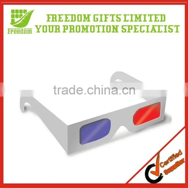 High Quality Printed Paper 3d Glasses