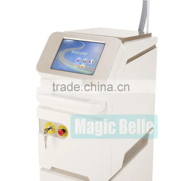 Vertical CE Certificated Fast Hair Removal IPL Diode Laser Wrinkle And Ance Removal With Teaching Video 8.4 Inches photo-5