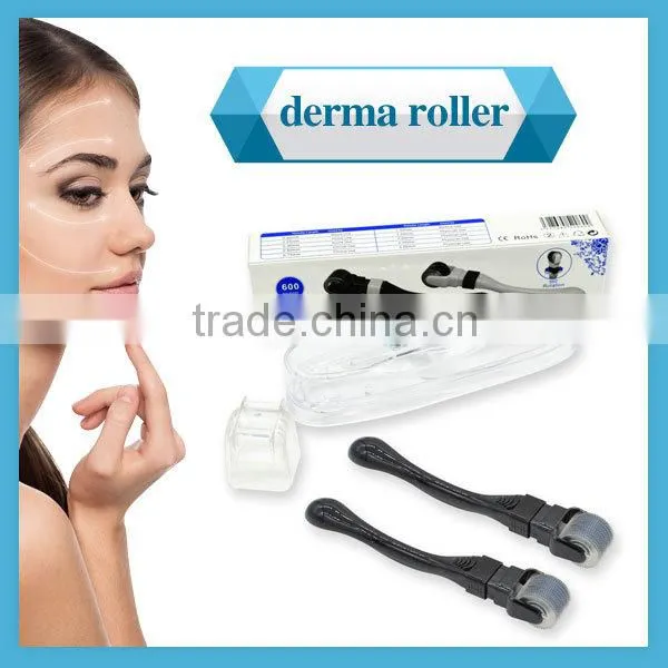2016 New Skin Dema Roller Micro Needle Therapy Acne Scar Removal 360 Degree Roating 600 Needles Micro Stainless Derma Roller CE photo-2