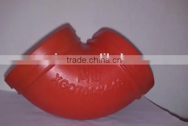 DN 125 R275 90D Concrete Pump Cast Steel Elbow photo-3