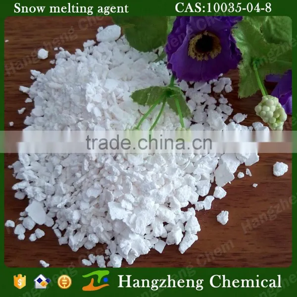Granule Calcium Chloride(CaCl2) Snow Melting Agent Flakes photo-2