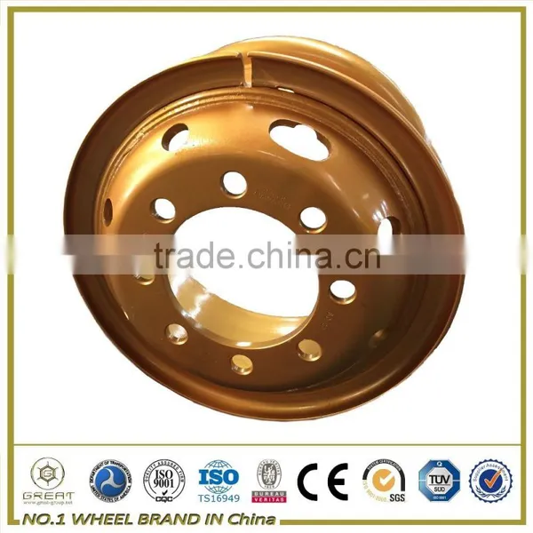 Tubeless 22.5 Inch Truck Steel Wheel Rim photo-2