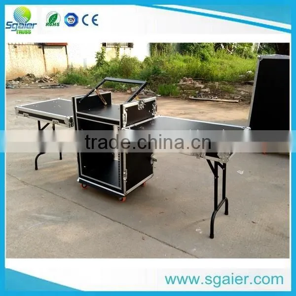 Sgaier 16u Flight Case With Twin Table DJ Flight Case photo-2