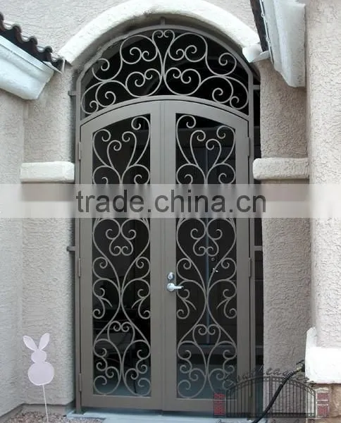 Estate Gate/ Wrought Iron Metal Garden Fence and Gate Components photo-5