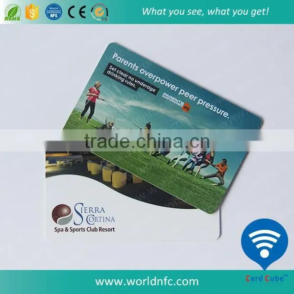 Cheap Printable CR80 EM4100 PVC RFID Card photo-4