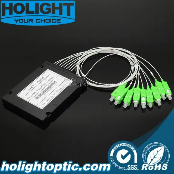 1*8 Модуль ABS, PLC - сплиттер 0.9 мм с разъемом Sc APC photo-2