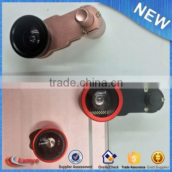3 in 1 Mobile Lens Universal Lens Clip Oem Fisheye Smartphone Technology 2017 photo-6