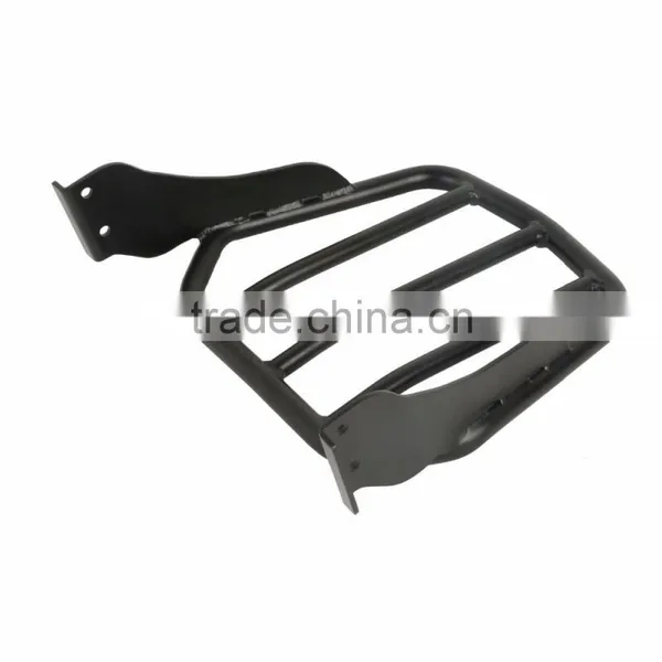 Black Tapered Sport Luggage Rack For CVO Softail Springer FXSTSSE3 09 New photo-3