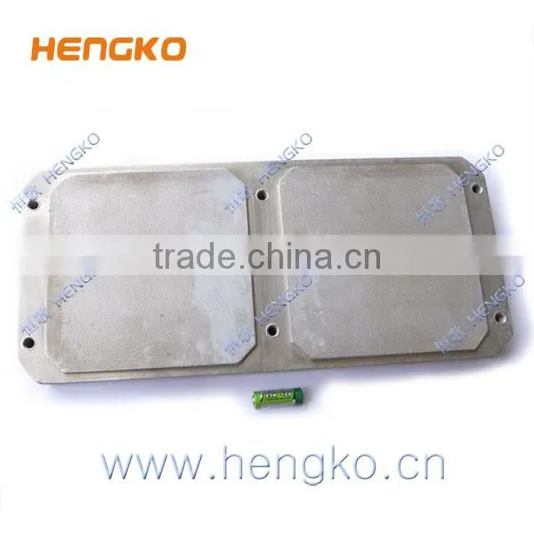 Stainless Steel 316 Perforated Sintered Metal Filter Disc 5 Micron photo-5