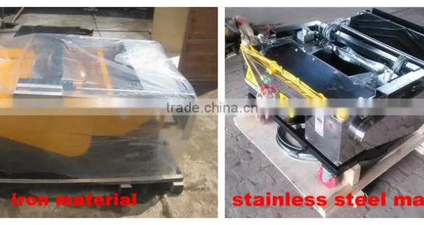 Automatic Wall Plastering Machine/ Rendering Machine/ Plaster Machine photo-2