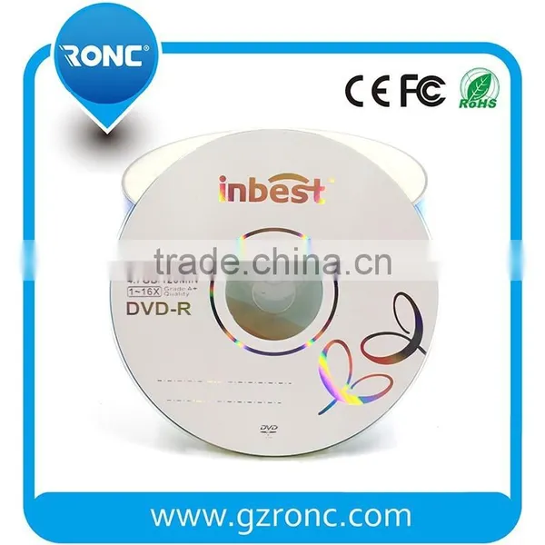 RONC Blank Dvd-r 16x / Wholesale Blank Dvd / Dvd Empty Disc