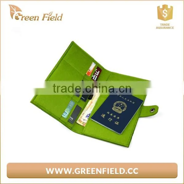 Cheap Price Felt Fabric Fold-fashioned Wallet for Young People photo-3