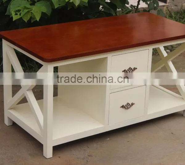 Cheap and Durable Wood Table Home Furniture Coffee Table for Sale photo-5