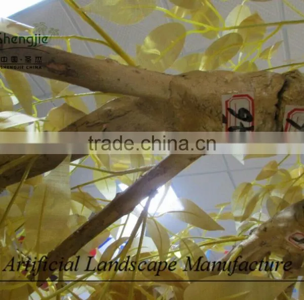 Golden Color Artificial Banyan Tree for Sale photo-4