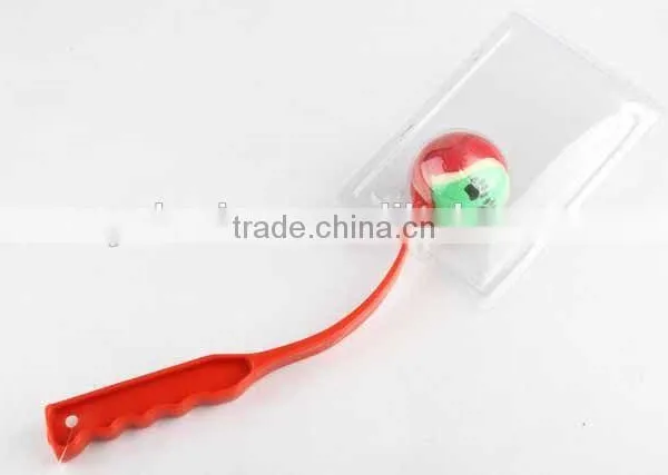 Pet Toy Tennis Ball With Long Plastic Handle/dog Toy photo-2