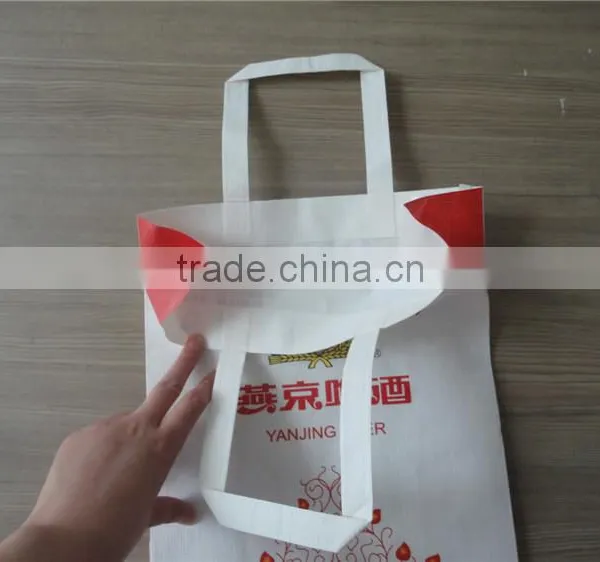 Free Sample Warp and Weft Paper Material New Design Custom Cheap Recycel Ribbon Handle Snack Recycle Paper Bag photo-2