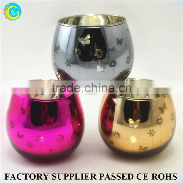 Ball Glass for Candle Jars Can Accept Engraved Design photo-4