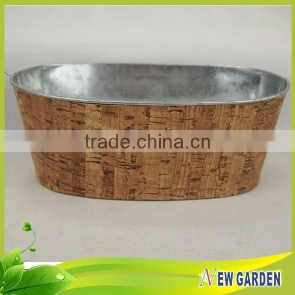 Classical Elegant Indoor Metal Herb Garden Planter Pots photo-3