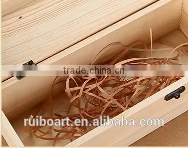 Wooden Wine Box With Handle photo-3