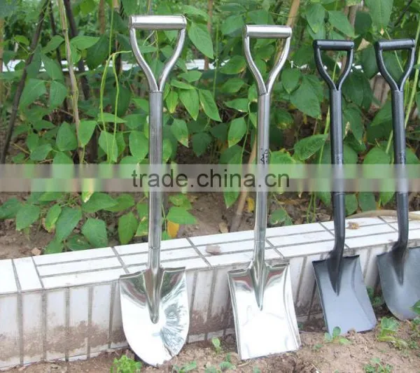 High Quality Stainless Steel D Shape Garden Hand Snow Shovel photo-3