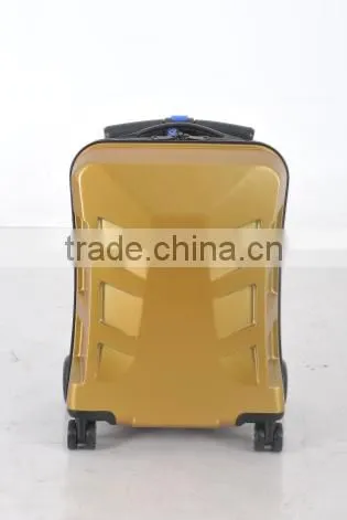 PC Trolley Luggage Suitcase With Aluminum Frame photo-4