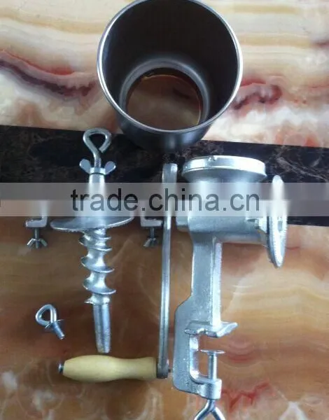 Cast Iron Hand Operated Corn Grinder With High Hopper photo-3
