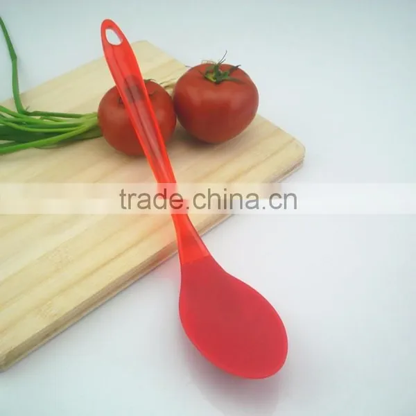 Nice Kitchen Cooking Utensil Silicone Mixing Spoon photo-6
