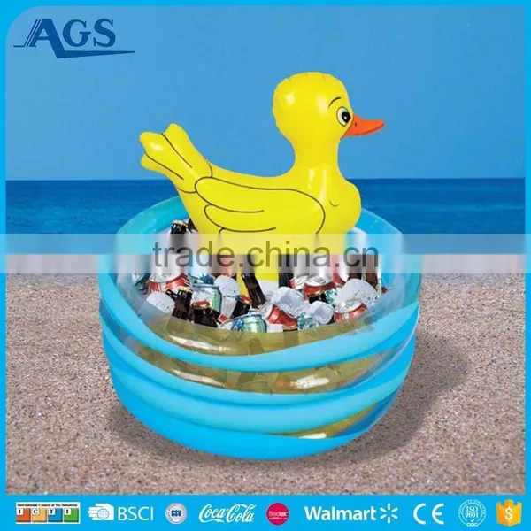 Hot Sale Blue Inflatable Cooler With Colorful Inflatable Beach Ball photo-4
