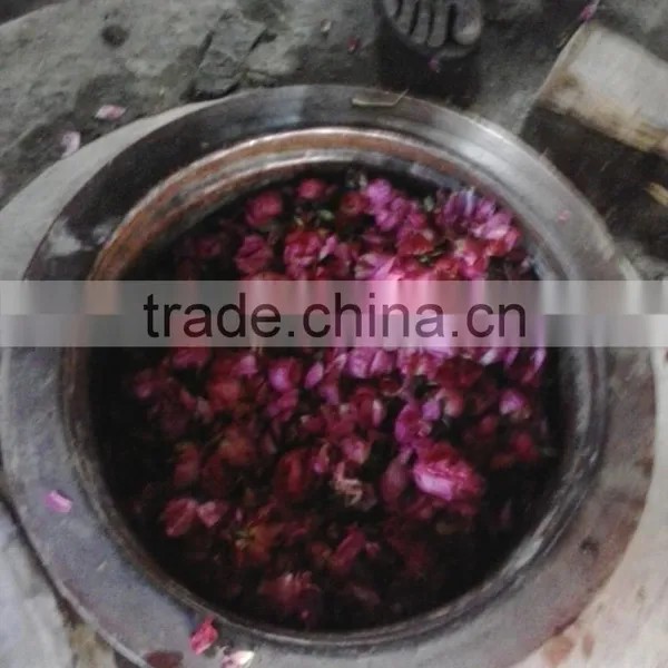 Natural Indian Rose Oil/ Ruh Gulab photo-3