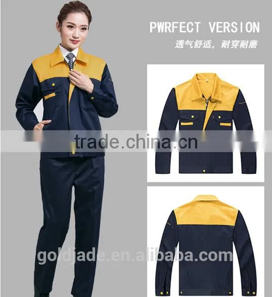 Customized Manufactorying Long-sleeve Workwears Mender Mechanic Workers Uniform photo-6