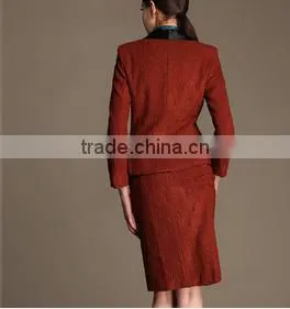 New Design Ladies Black Skirt Formal Suits WMSU20150011 photo-2