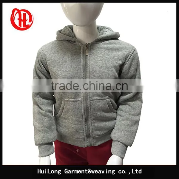 Wholesale Boys Thick Baby Sherpa Kids Winter Fur Coat photo-5