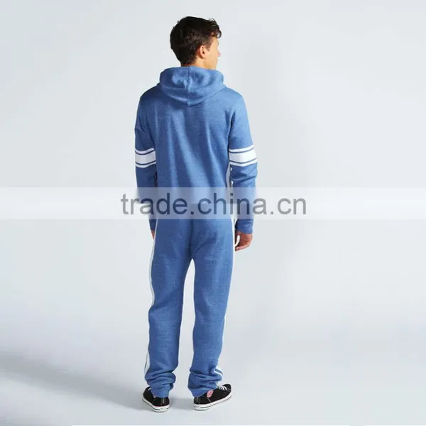 Wholesale High Quality 100 Cotton Fleece Hooded Xxxl Onesie for Men photo-2
