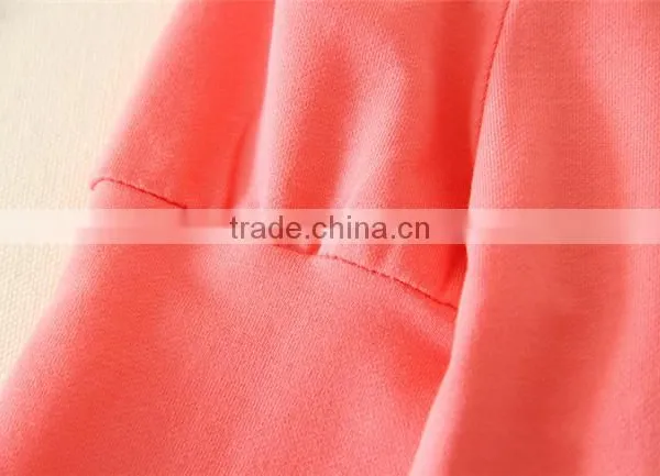 2015 Children Red Warm Winter Cotton Long Sleeves Undershirts Kids Underwears Top photo-5
