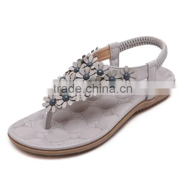 Zm50165b Summer Flip Flops Women Plus Size Lady Beach Sandal photo-2