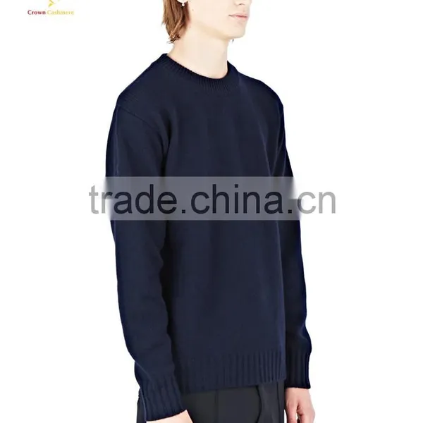 Fshionable Knitted Mens Wool Sweater Pullover Cashmere Sweater For Men photo-3